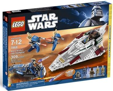 LEGO Set-Mace Windu's Jedi Starfighter-Star Wars / Star Wars Clone Wars-7868-1-Creative Brick Builders
